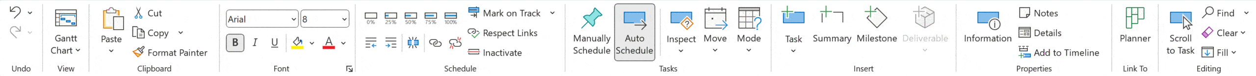 Microsoft Project Construction Scheduling Software